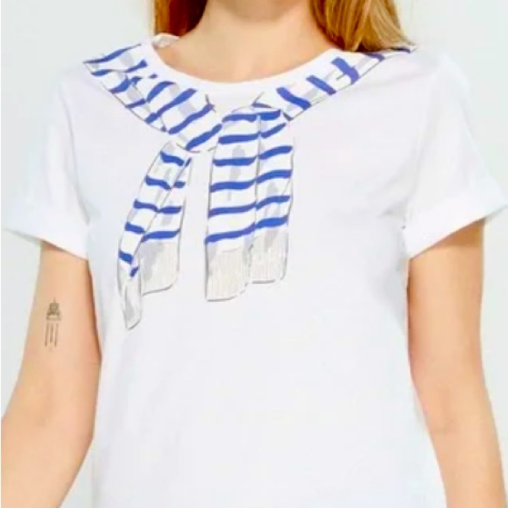 NEW ❤️ KATE SPADE | TROMPE L’OEIL T-SHIRT
